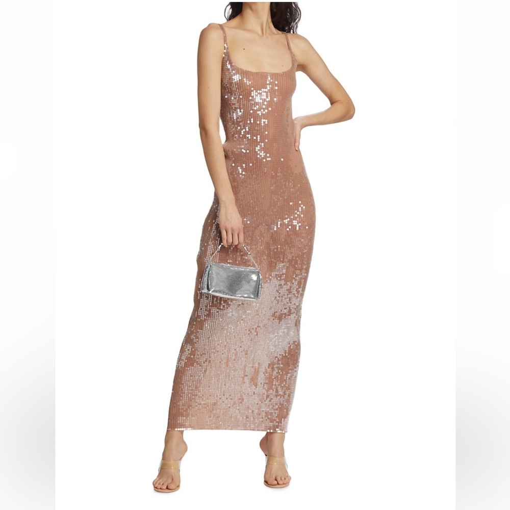 Alexander Wang Sequin Embellished Maxi Dress